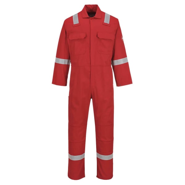 Portwest Unisex Adult Classic Bizweld Overall 38R Röd Red 38R