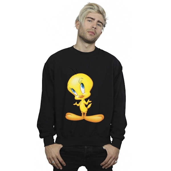 Looney Tunes Tweety Stående Sweatshirt XL Svart Black XL