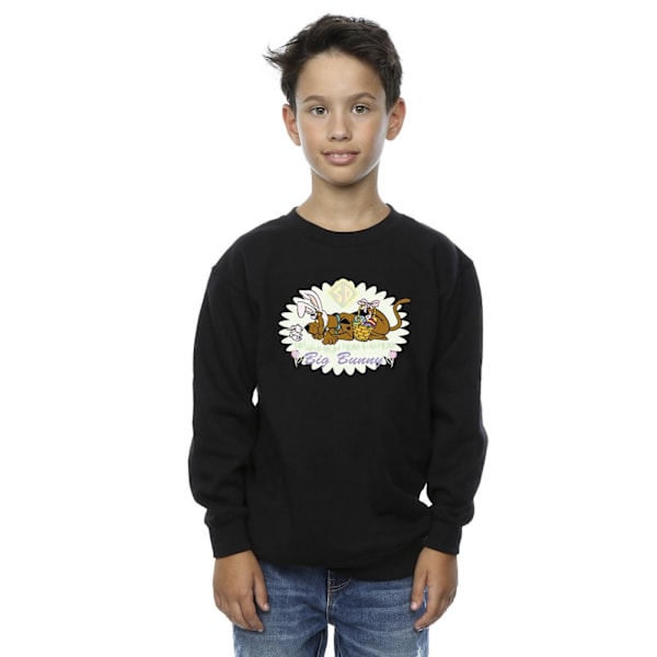 Scooby Doo Boys Big Bunny Sweatshirt 5-6 år Svart Black 5-6 Years