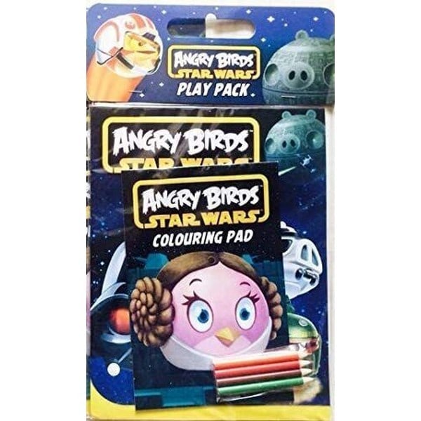 Angry Birds Star Wars Färgningssats En Storlek Flerfärgad Multicoloured One Size