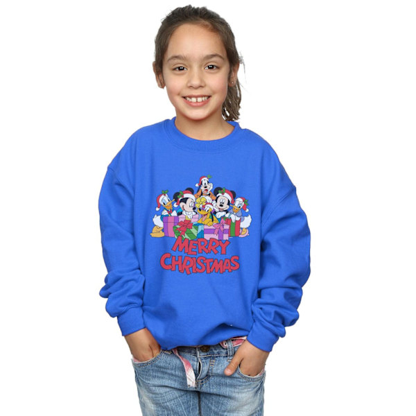 Disney Girls Mickey Mouse And Friends Jultröja 7-8 Royal Blue 7-8 Years