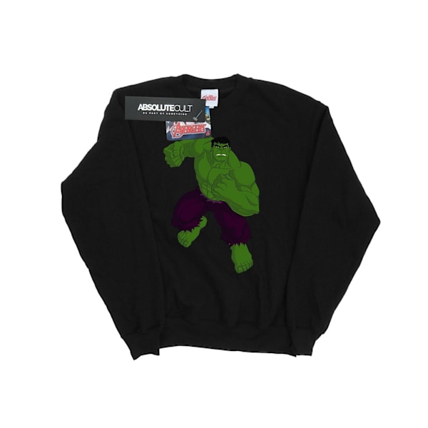 Hulk Pojktröja 5-6 År Svart Black 5-6 Years