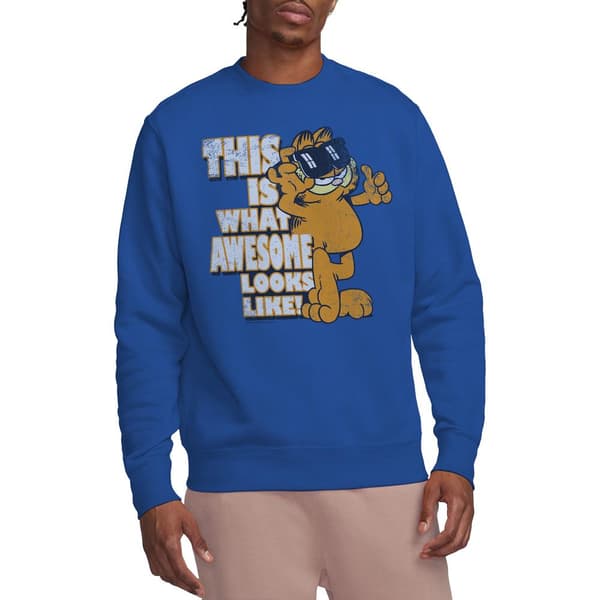 Garfield Unisex Vuxen Awesome Tröja M Kungsblå Royal Blue M