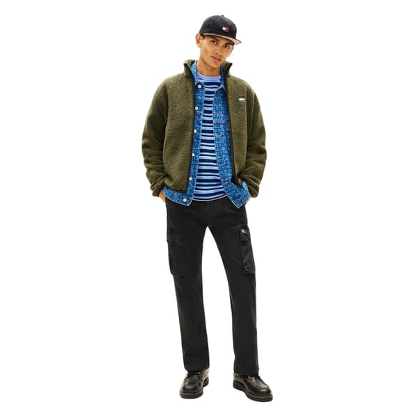 Tommy Jeans Herr Otis Canvas Cargo Byxor S Svart Black S