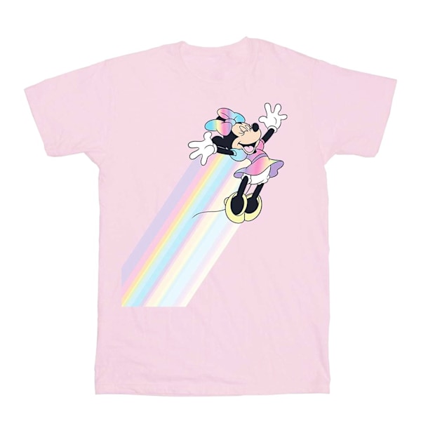 Disney Flickor Minnie Mouse Whoosh Bomulls T-shirt 7-8 År Rosa Pink 7-8 Years