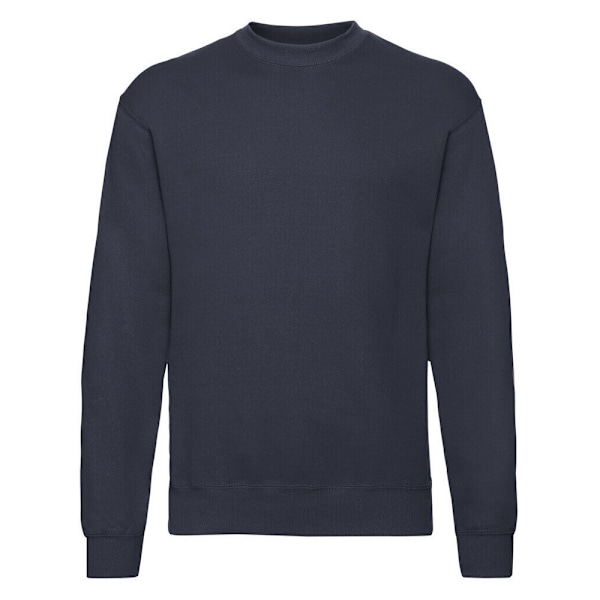 Fruit Of The Loom Herr Lätt Droppad Axel Sweatshirt L D Deep Navy L