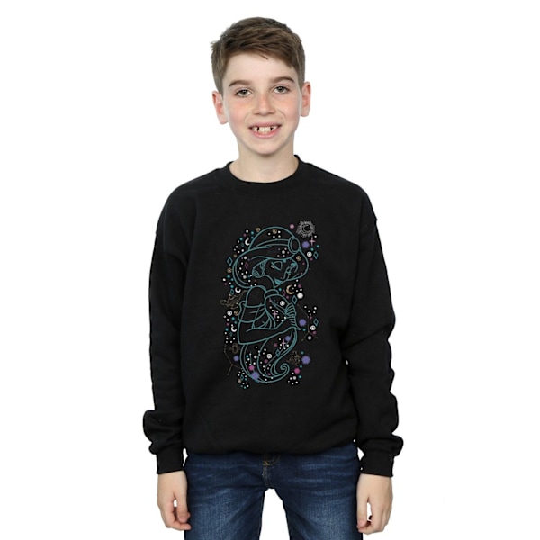 Disney Pojkar Aladdin Prinsessa Jasmine Written In The Stars Tröja Black 7-8 Years