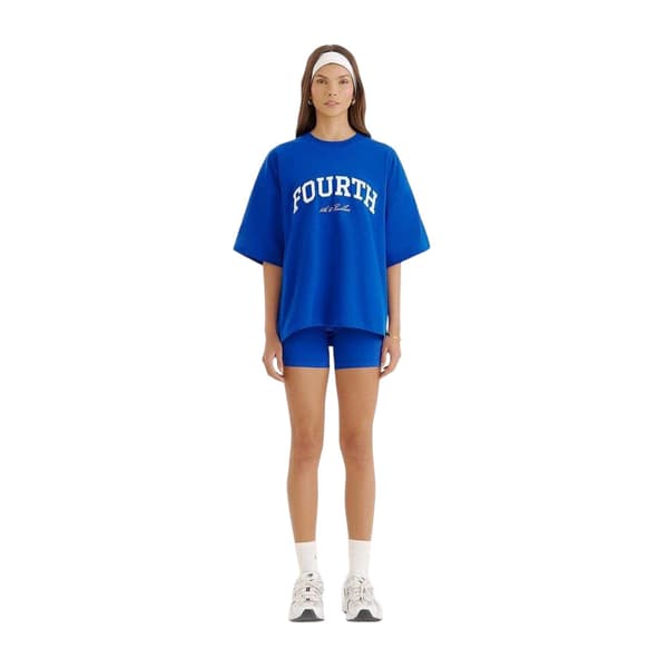 4th & Reckless Dam/Dam Regular T-shirt 14 UK Blå Blue 14 UK