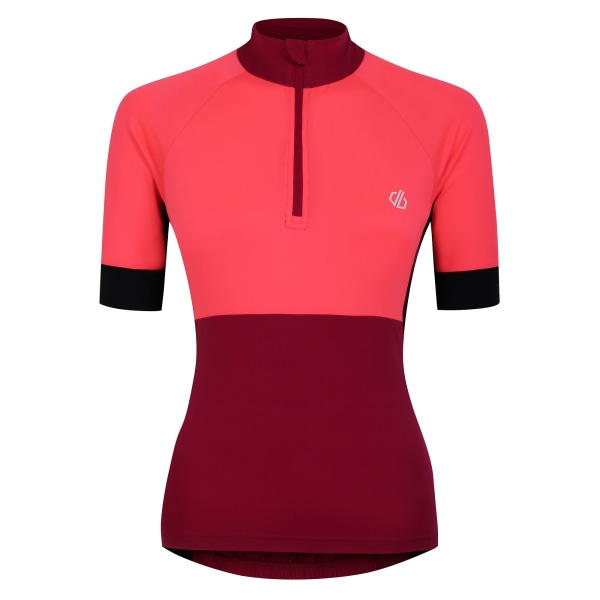 Dare 2B Womens/Ladies Compassion III Jersey Cycling Top 18 UK N Neon Pink/Berry Pink 18 UK
