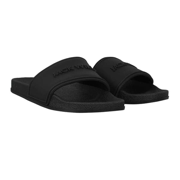 Jack Wills Herr Logo Sliders 7 UK Svart Black 7 UK