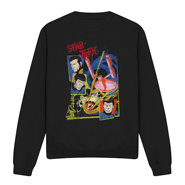 Star Trek Unisex Vuxen Eye of the Storm Sweatshirt XXL Svart Black XXL