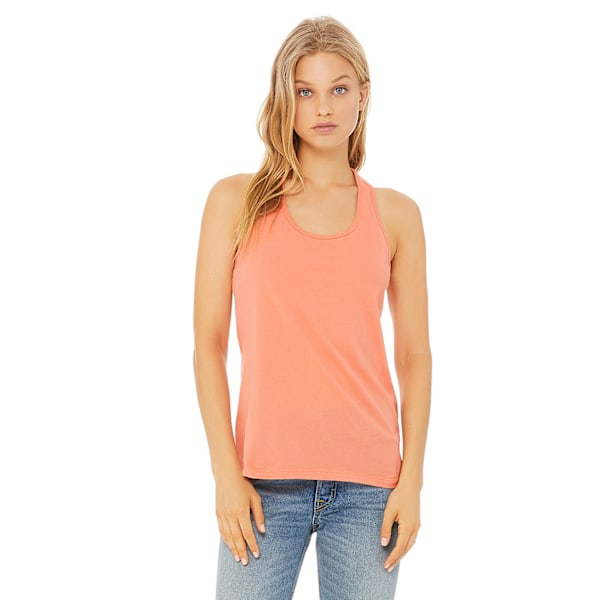 Bella + Canvas Dam/Kvinnor Racerback Tank Top L Sunset Sunset L