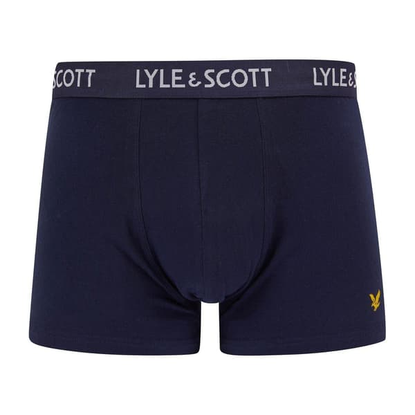 Lyle & Scott Herr Miller Regular Boxer Briefs (5-pack) XL Svart Black/Navy/Grey XL