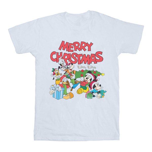 Disney Herr Mickey And Friends Winter Wishes T-Shirt L Vit White L