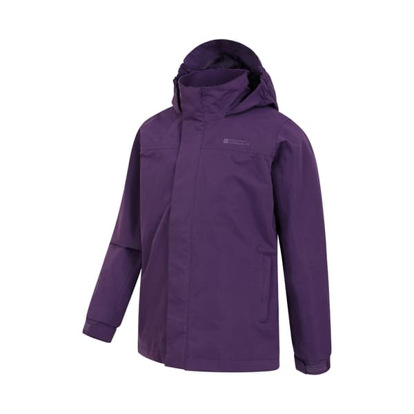 Mountain Warehouse Barn/Barn Solar Vattentät Jacka 7-8 År Berry 7-8 Years