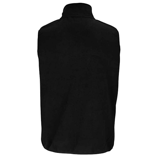 SOLS Unisex Vuxen Factor Microfleece Återvunnen Body Warmer XS Svart Black XS