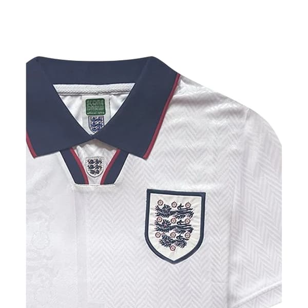 Score Draw Herr England FA Ribbad Krage Hemmatröja S Vit/Blå White/Blue S