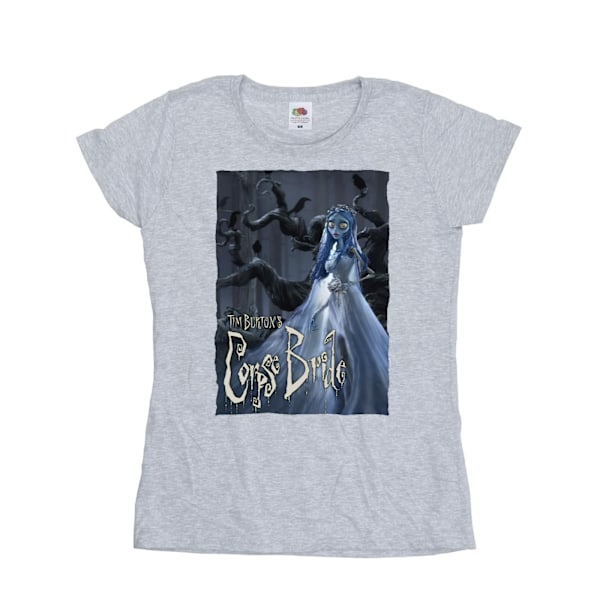 Corpse Bride Dam/Dam Emily Poster T-Shirt M Sportgrå Sports Grey M