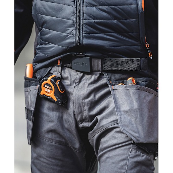 Scruffs Herr Trade Stretch Bälte One Size Svart Black One Size