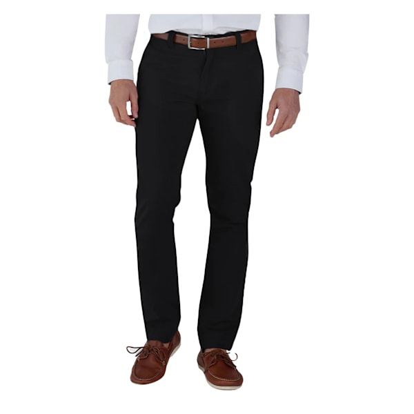 Raging Bull Herr Tapered Leg Chinos 44L Svart Black 44L