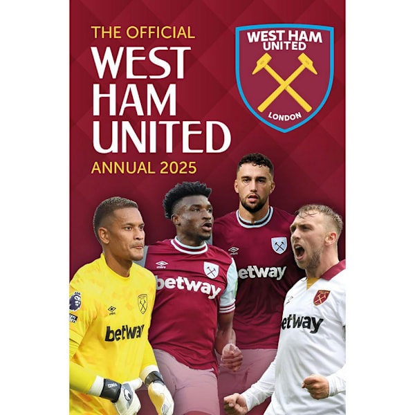 West Ham United FC 2025 Årskalender One Size Maroon/Multifärgad Maroon/Multicoloured One Size