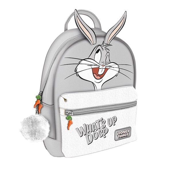 Looney Tunes Whats Up Doc Bugs Bunny Ryggsäck One Size Grå/Vit Grey/White One Size