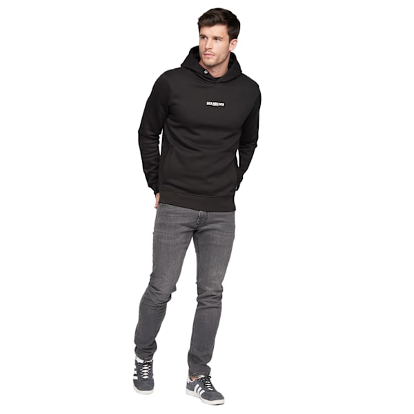 Duck and Cover Mens Gathport Hoodie M Svart Black M