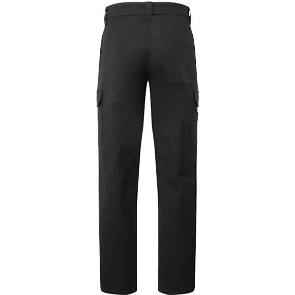 Premier Unisex Vuxen Stretchchecker Cargobyxor XL L Svart Black XL L