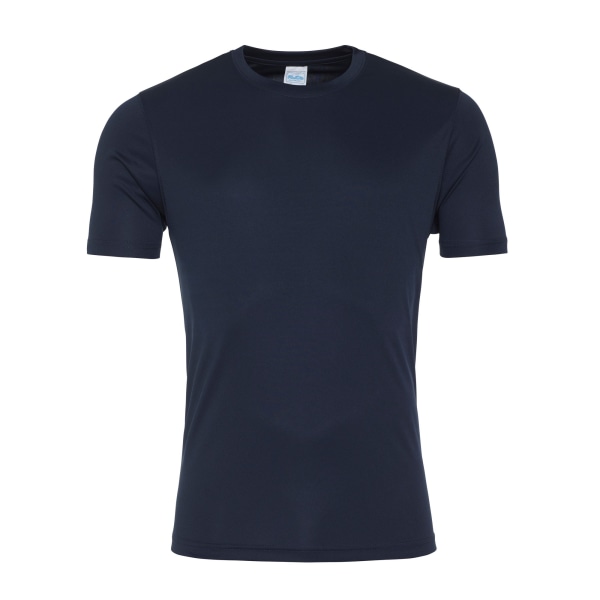 AWDis Just Cool Herr Smidig kortärmad T-shirt M fransk marinblå French Navy M