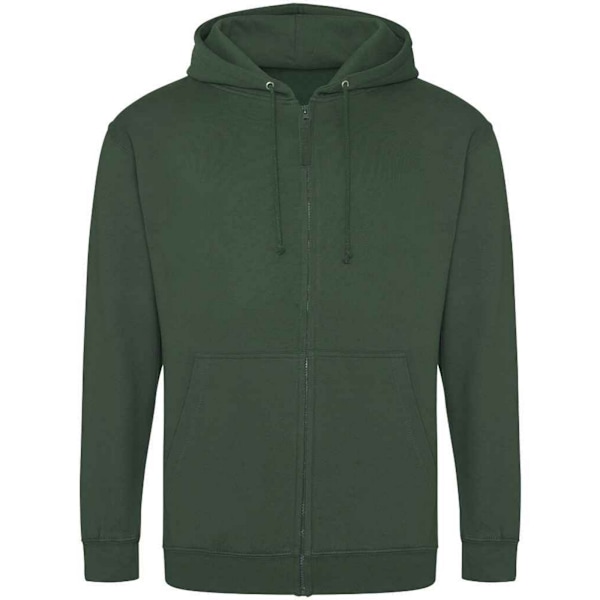 Awdis Herr Full Zip Hoodie M Flaskgön Bottle Green M