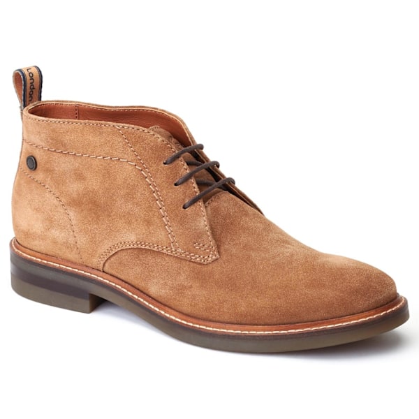 Base London Knebworth Läder Chukka Boots Herr 8 UK Ginger Ginger 8 UK