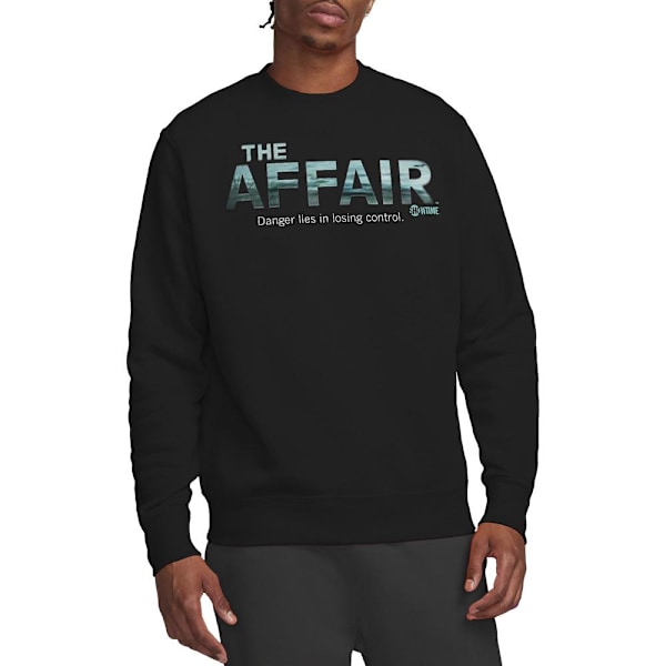 The Affair Unisex Vuxen Ocean Logotyp Sweatshirt XL Svart Black XL