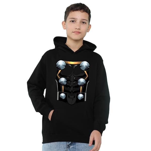 Marvel Barn/Barn Thor Kostym Hoodie 7-8 År Athletic He Athletic Heather 7-8 Years