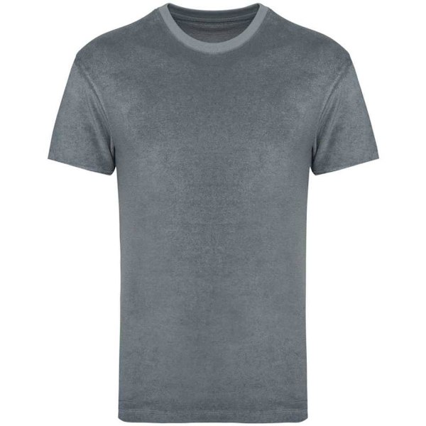 Native Spirit Unisex Vuxen Terry Handduk T-Shirt XL Mineralgrå Mineral Grey XL