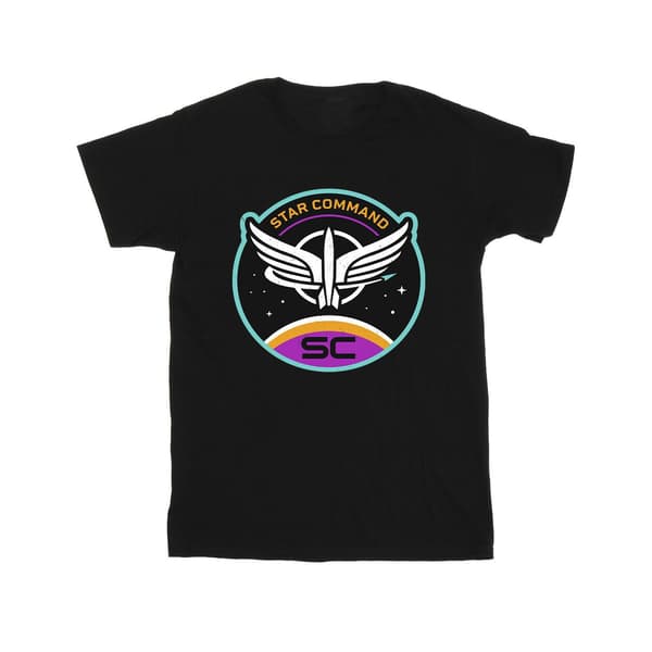 Disney Herr Lightyear Star Command Circle T-Shirt L Marinblå Navy Blue L