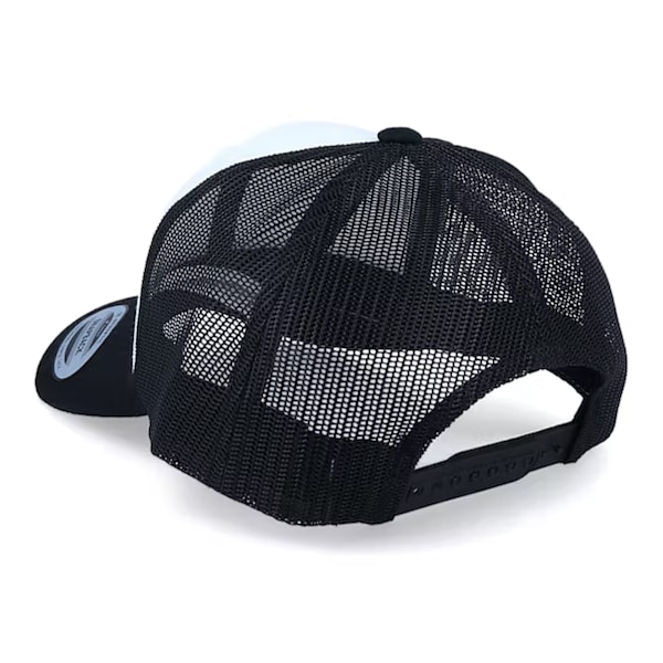 Yupoong Flexfit Retro Snapback Trucker Cap (2-pack) One Size Black/Black One Size