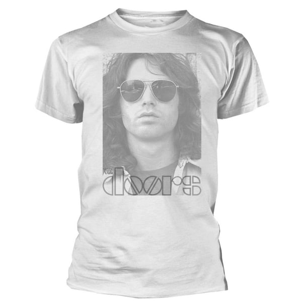 The Doors Unisex Adult Aviator Cotton T-Shirt XL Vit White XL