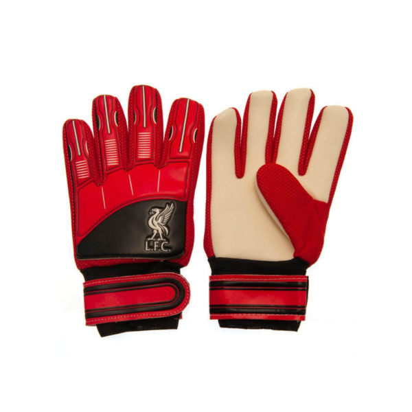 Liverpool FC målvaktshandskar för barn/barn 67 mm - 73 mm Röda/B Red/Black/Beige 67mm - 73mm