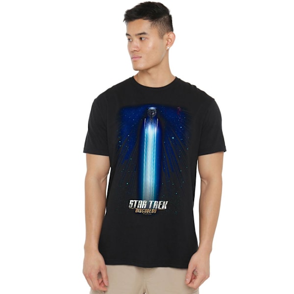Star Trek: Discovery Herr Beams T-Shirt L Svart Black L