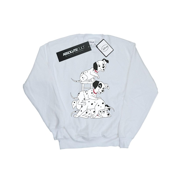 101 Dalmatiner Pojksstol Sweatshirt 7-8 År Vit White 7-8 Years