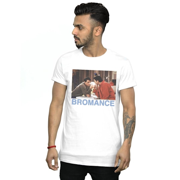 Friends Herr Joey Och Ross Bromance T-Shirt 3XL Vit White 3XL