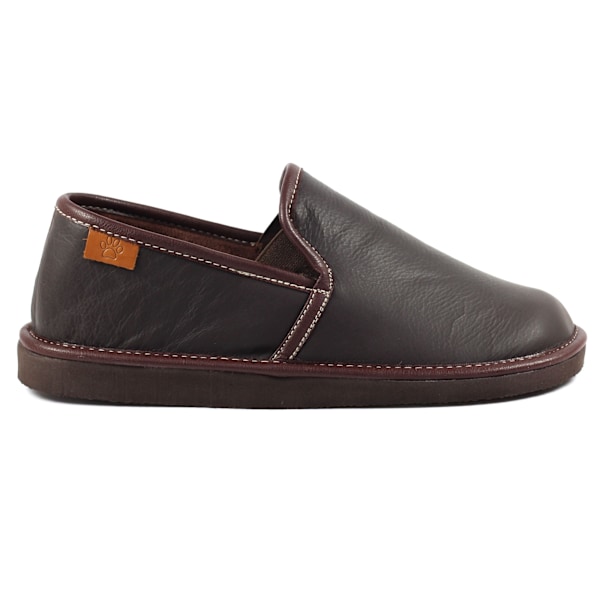 Lazy Dogz Duke herrtofflor 10 UK brun Brown 10 UK