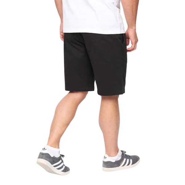 Bewley & Ritch Herr Clarksten Bomull Regular Chino Shorts 32R Svart Black 32R