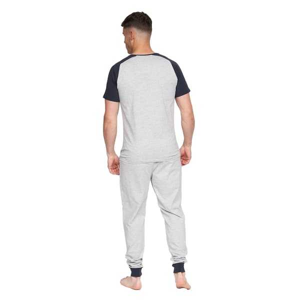 Duck and Cover Herr Vianney Pyjamas Set M Gråmelerad Grey Marl M