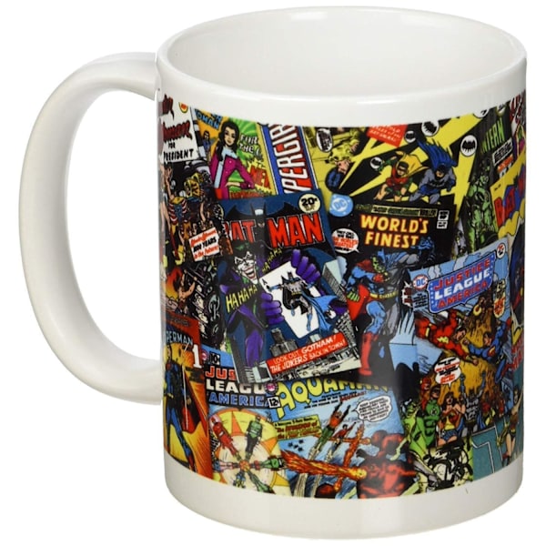DC Originals Comic Mug En Storlek Flerfärgad Multicoloured One Size