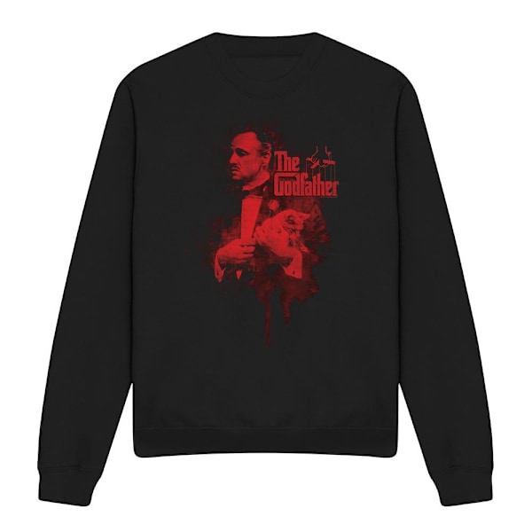 The Godfather Unisex Vuxen Don Vito Corleone Drip Sweatshirt L Black L