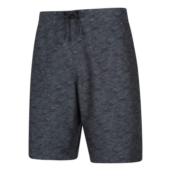Mountain Warehouse Ocean Wave Boardshorts för män S Mörkgrå Dark Grey S