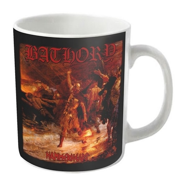 Bathory Hammerheart Mugg En Storlek Vit White One Size