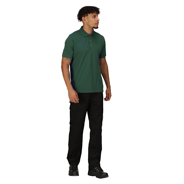 Regatta Pro 65/35 Kortärmad Poloskjorta 3XL Mörkgrön Dark Green 3XL