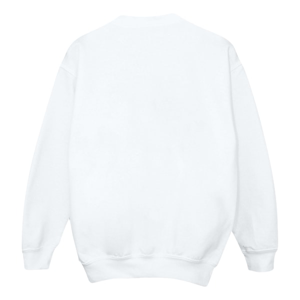 Marvel Dam/Kvinnor Hawkeye Silhouette Sweatshirt L Vit White L